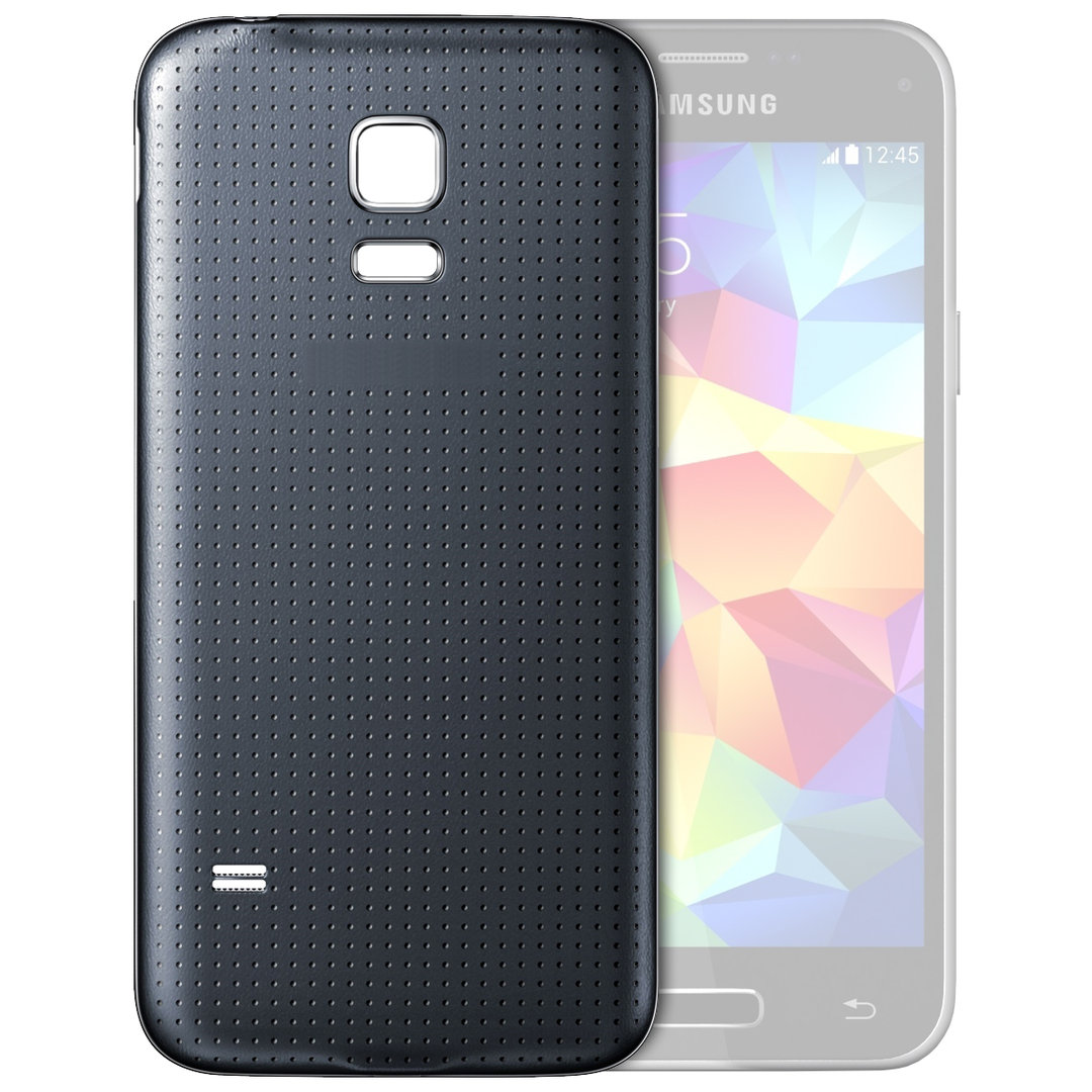 Back Cover Replacement For Samsung Galaxy S5 Mini Black