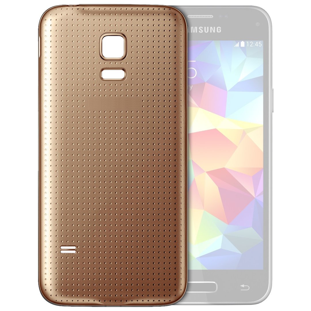 Original Samsung Back Cover For Samsung Galaxy S5 Mini White Smart Phone Newegg Com