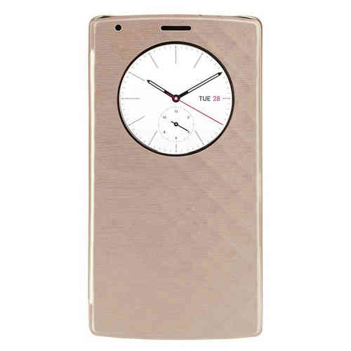 Qi Wireless Charging QuickCircle Case (with NFC) for LG G4 - Gold