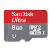SanDisk Ultra 8GB Class 10 microSDHC UHS-I Memory Card (Adapter)