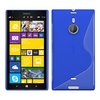 S-Line Flexi Gel Case for Nokia Lumia 1520 - Blue (Two-Tone)