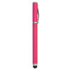 Capacitive Touch Screen Stylus with Ballpoint Pen for Tablets - Pink