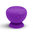 TwitFish Stick 'n' Play Bluetooth Mushroom Suction Speaker - Purple