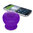 TwitFish Stick 'n' Play Bluetooth Mushroom Suction Speaker - Purple