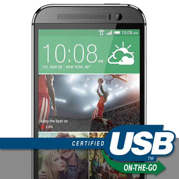 short micro usb otg adapter cable for htc one m8