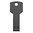 8GB Metal Key USB 2.0 Flash Memory Stick (Thumb Drive) - Black