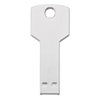 8GB Metal Key USB 2.0 Flash Memory Stick (Thumb Drive) - Silver