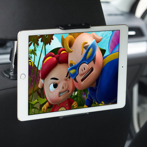 Car Headrest Mount / Tablet Holder for Apple iPad / Galaxy Tab / Surface Pro