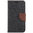 Textured Leather Wallet Case & Card Holder for Sony Xperia E4 - Black