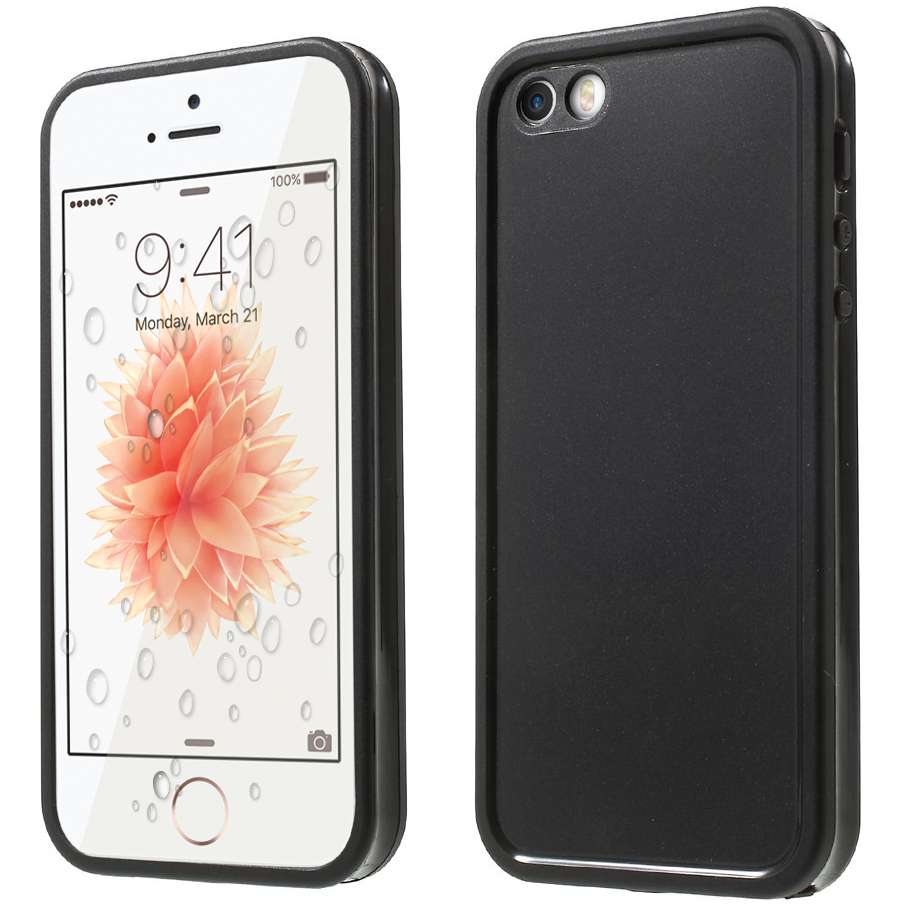 Full Body Water Resistant Case Apple iPhone SE / 5s (Black)