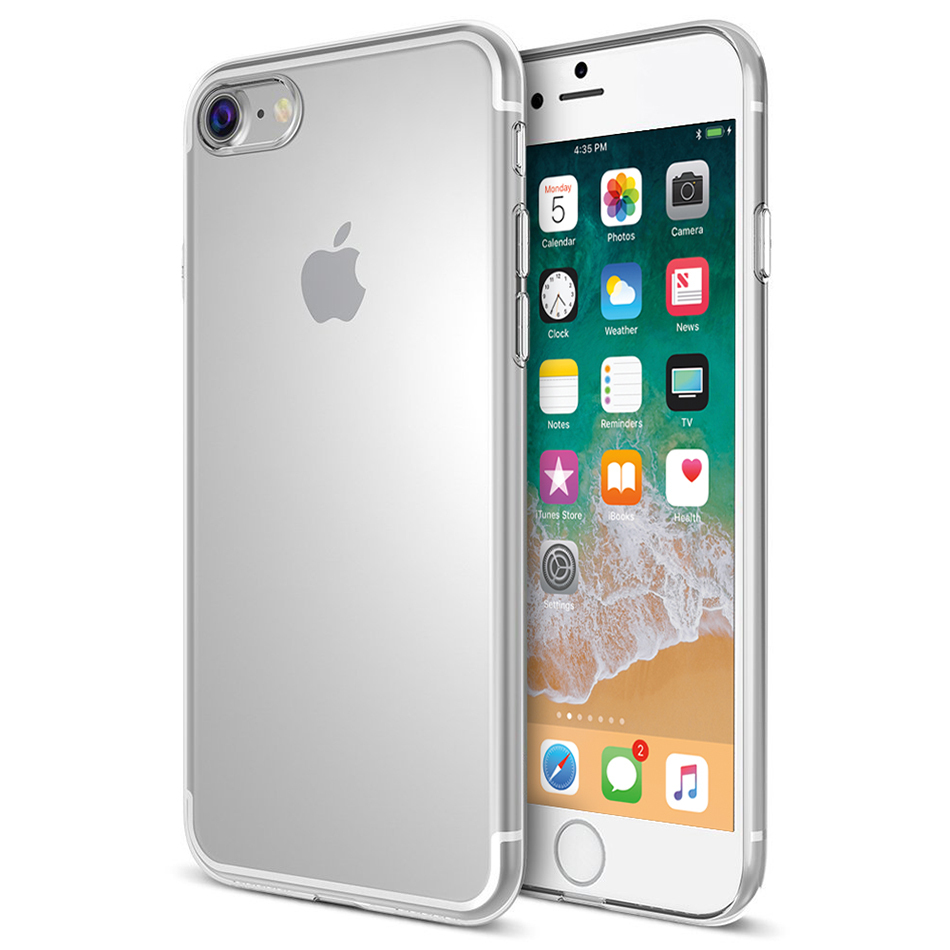 Flexi Gel Case for Apple iPhone 8 Plus / 7 Plus (Clear)