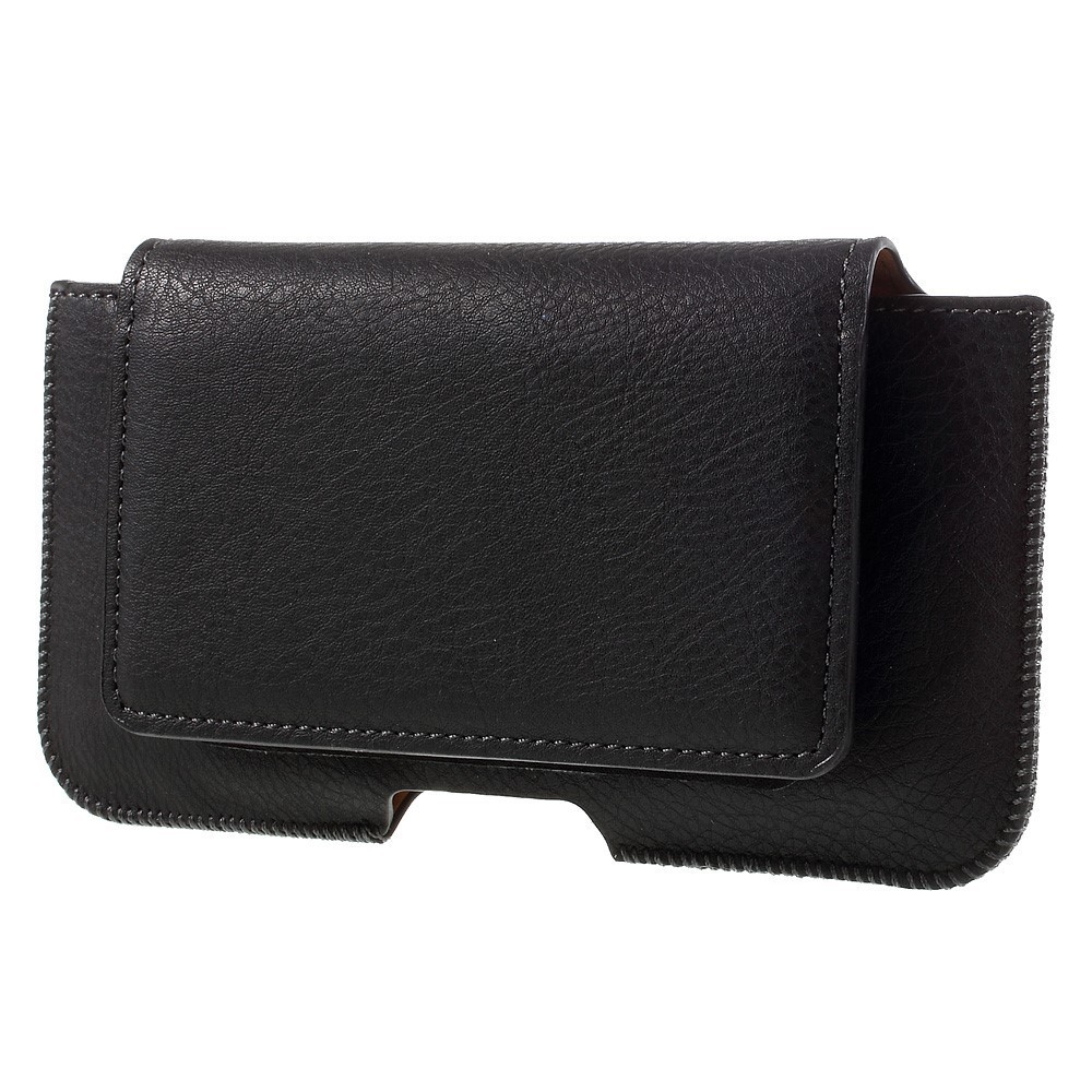 XXL Leather Wallet Carry Case Pouch & Belt Clip for Phones