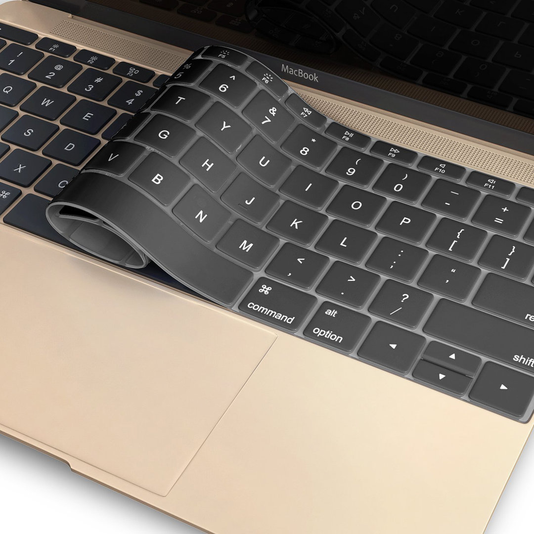 Keyboard Protector Cover Apple MacBook 12inch (Black)