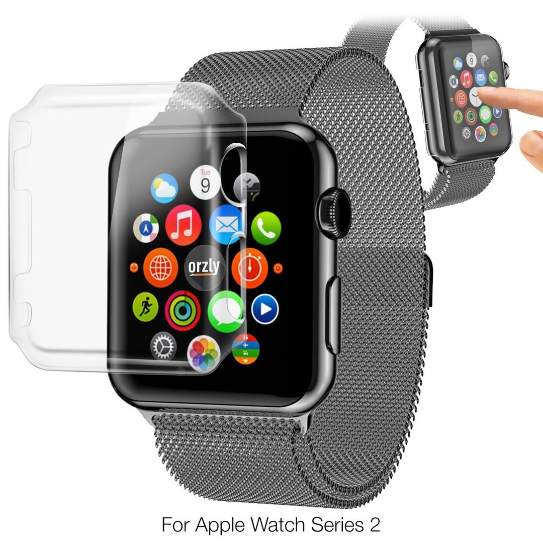 Orzly (3-Pack) Invisi Protective Case - Apple Watch 38mm ...