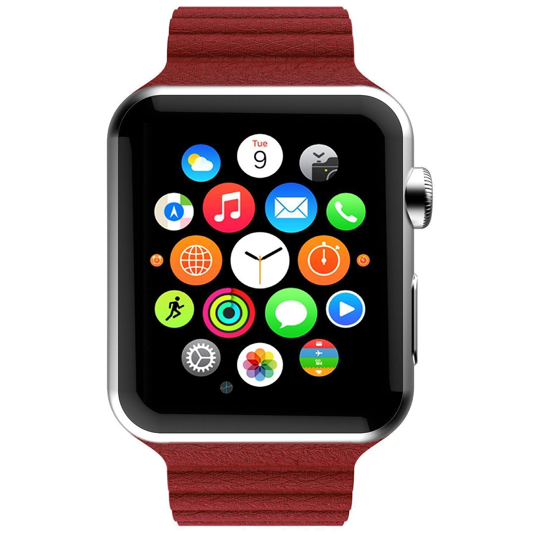 apple watch red sport loop