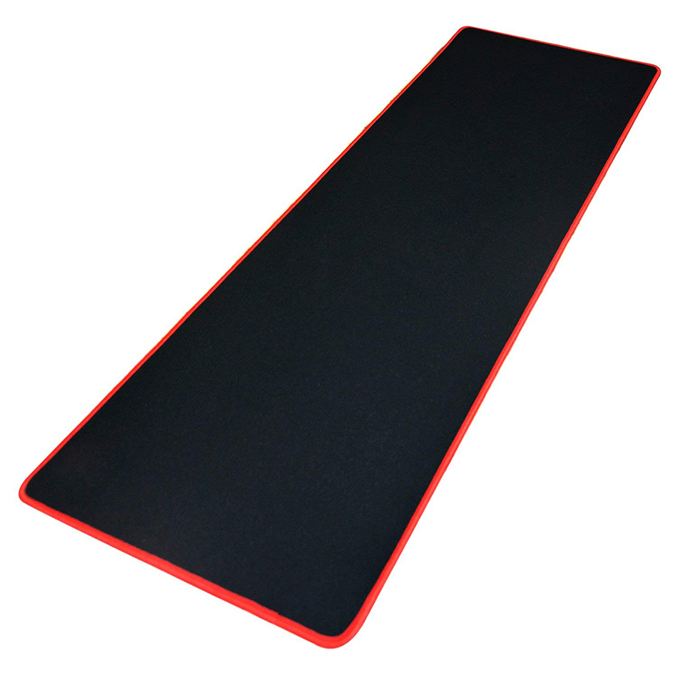 NonSlip Rubber Large Gaming Mouse Pad & Cloth Surface (Black)