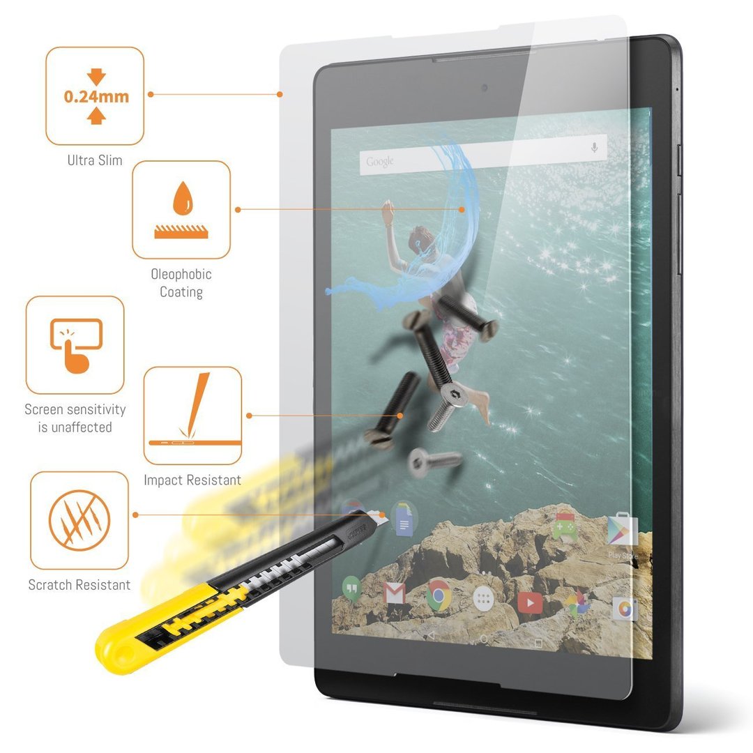 orzly tempered glass screen protector nexus 9 orzly tempered glass screen protector nexus 9