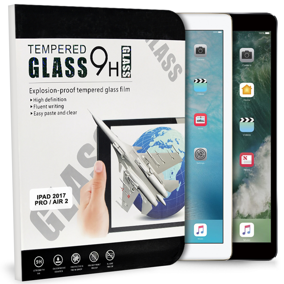 Tempered Glass Screen Protector Apple iPad 2018 / Pro 9.7