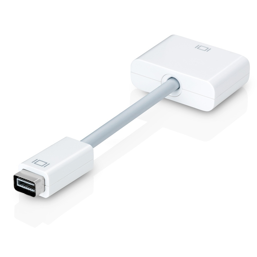 Mini-DVI to DVI-I Adapter Cable (White)
