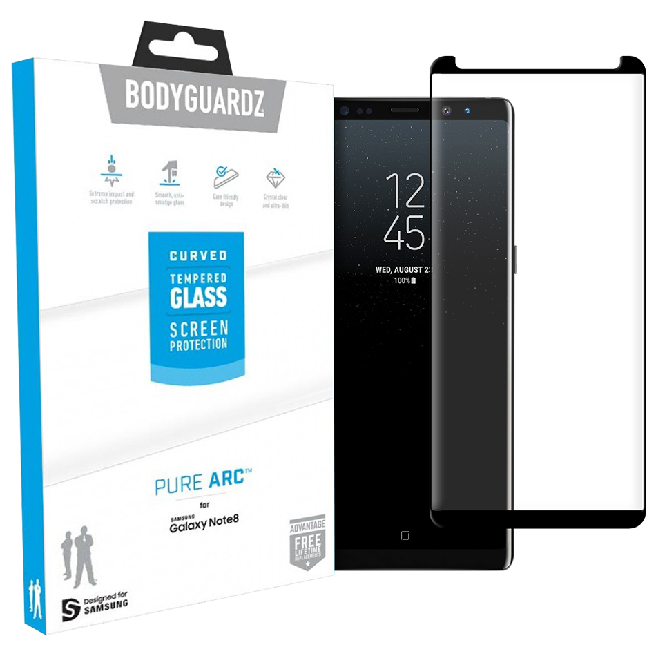 Galaxy note 8 tempered glass screen protector