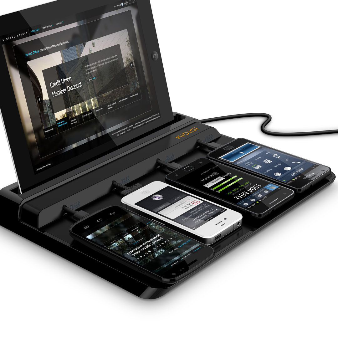 Kidigi Universal Charging Station for Phones & Tablets (UQ05M)