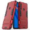 Slim Armour Tough Shockproof Case & Stand for Huawei Y9 Prime (2019) - Red