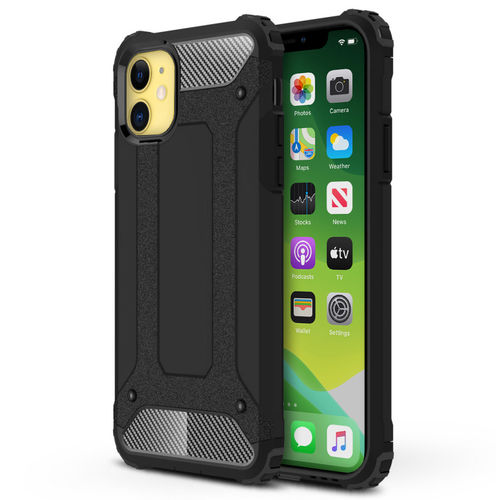 Military Defender Tough Shockproof Case for Apple iPhone 11 - Black