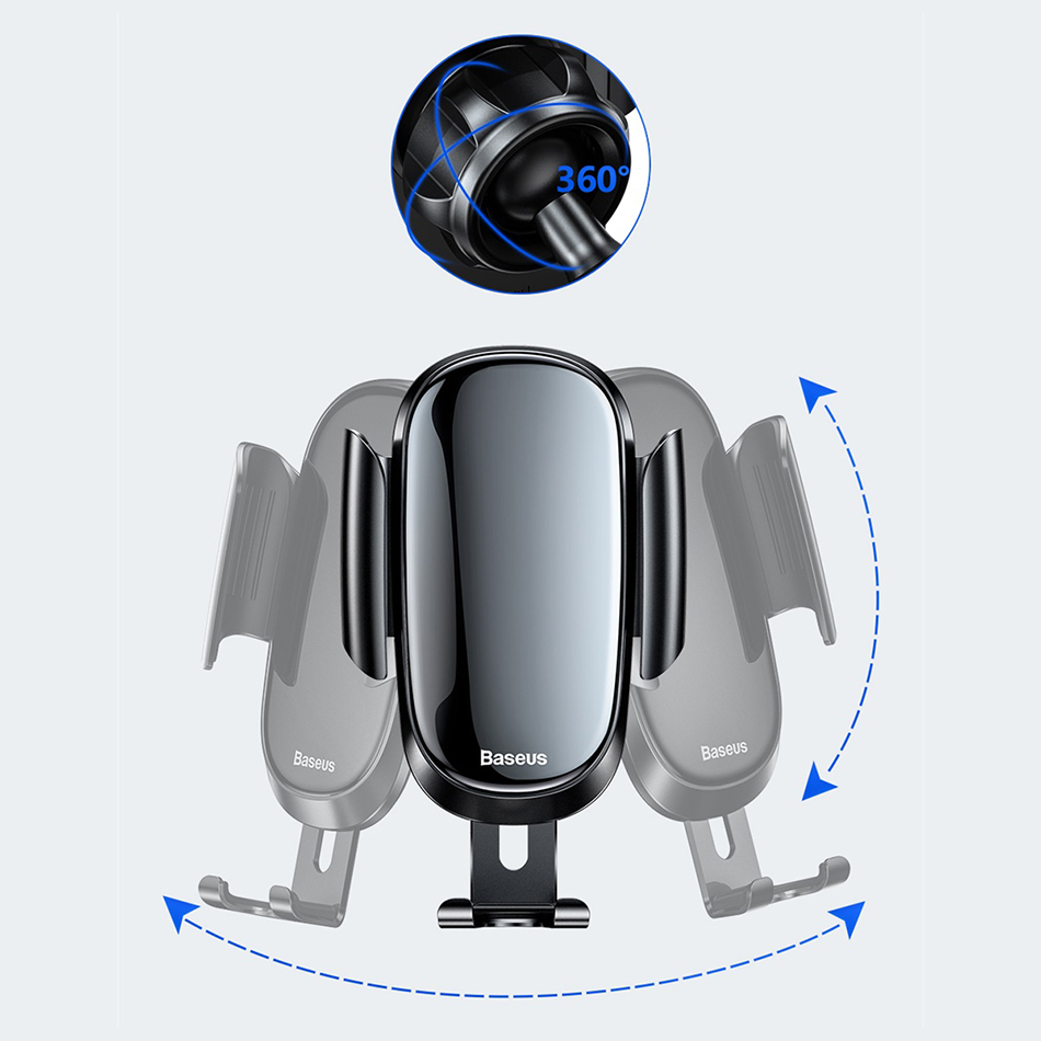 Baseus Future Gravity Round Air Vent Car Mount Phone Holder