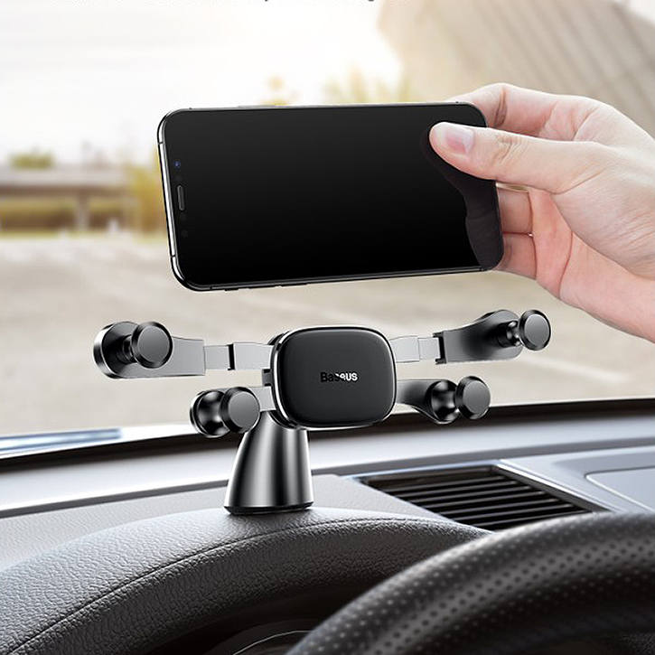 Baseus Gravity Horizontal Dashboard Car Mount Holder for Phone