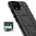 Anti-Shock Grid Texture Shockproof Case for Google Pixel 4 - Black