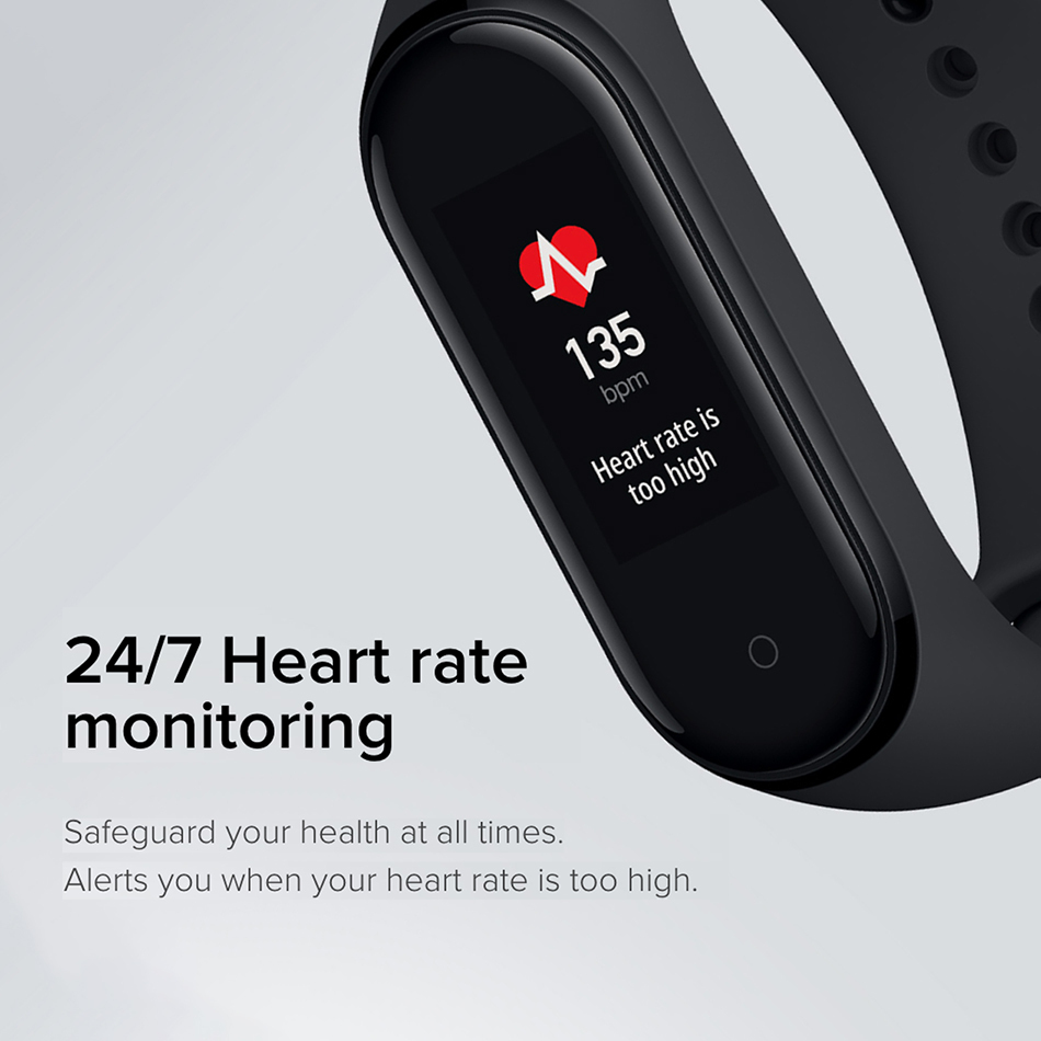 Xiaomi Mi Band 4 Waterproof Heart Rate Fitness Tracker