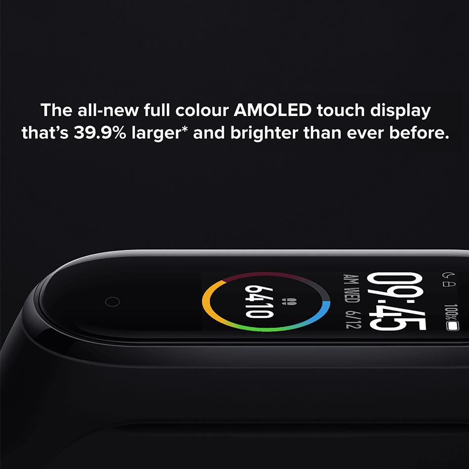 Xiaomi Mi Band 4 Waterproof Heart Rate Fitness Tracker