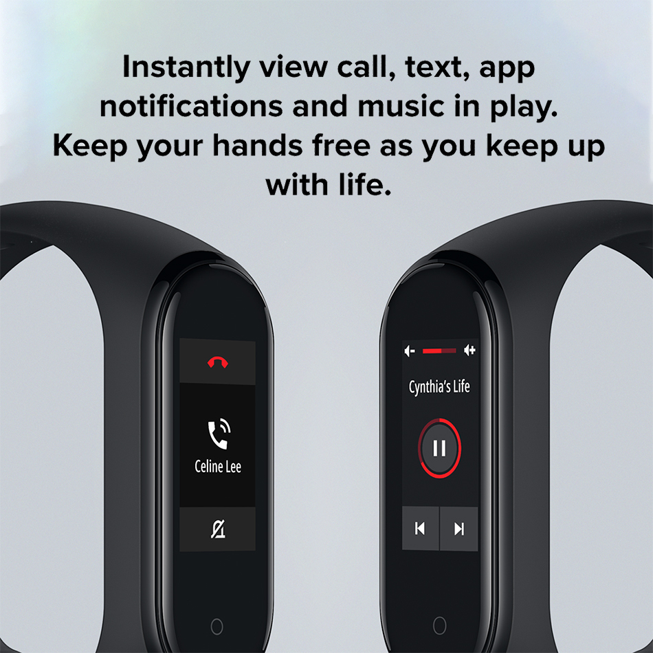 Xiaomi Mi Band 4 Waterproof Heart Rate Fitness Tracker