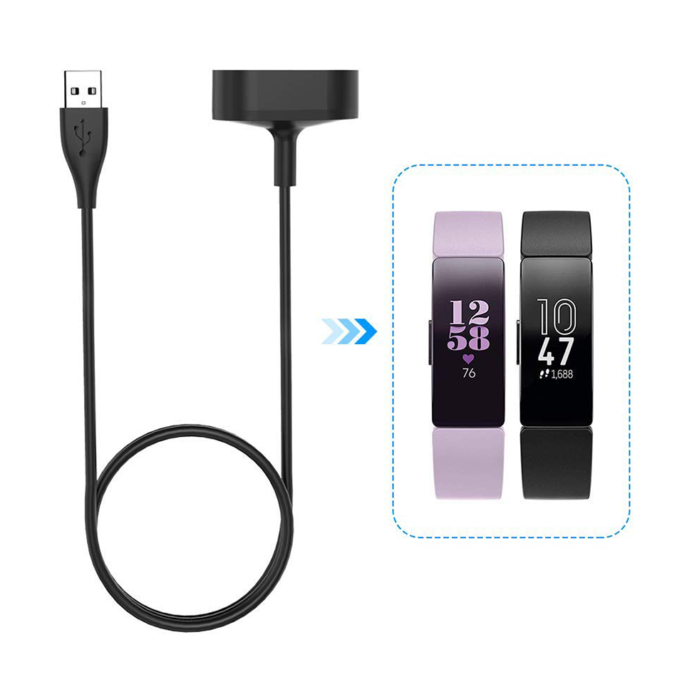 fitbit inspire charging cable stores