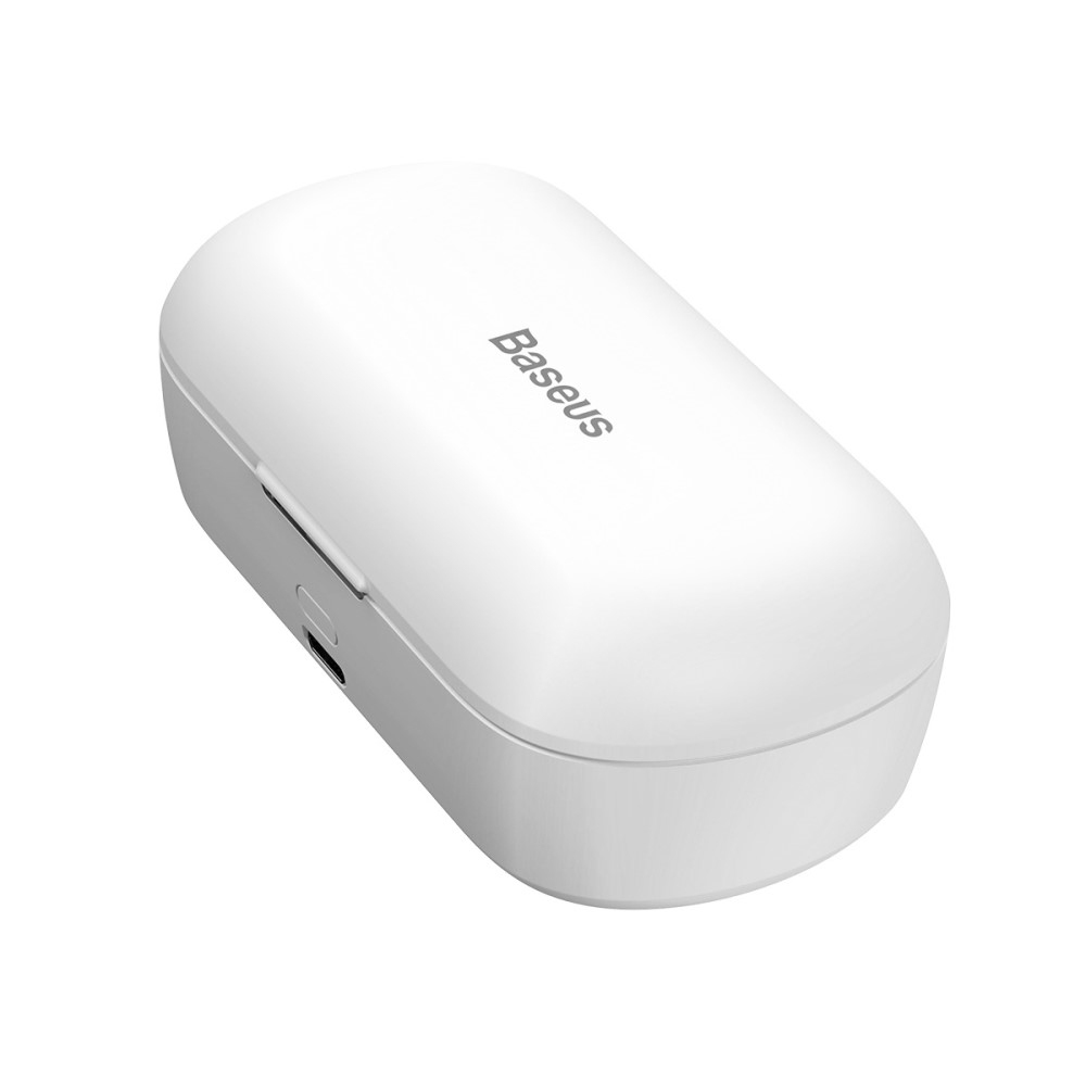 Baseus Encok W01 Bluetooth 5.0 Wireless Earphones (White)