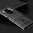 Anti-Shock Grid Texture Tough Case for Huawei Mate 30 Pro - Black