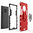 Slim Armour Tough Shockproof Case / Finger Ring Holder for Huawei Mate 30 Pro - Red