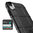 Anti-Shock Grid Texture Shockproof Case for Apple iPhone XR - Black