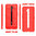 Flexi Slim Carbon Fibre Case for Oppo Reno2 Z - Brushed Red