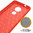 Flexi Slim Carbon Fibre Case for Nokia 7.2 / 6.2 - Brushed Red