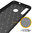 Flexi Slim Carbon Fibre Case for Motorola Moto E6 Plus - Brushed Black