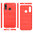 Flexi Slim Carbon Fibre Case for Motorola Moto E6 Plus - Brushed Red