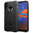 Anti-Shock Grid Texture Shockproof Case for Motorola Moto E6 Plus - Black