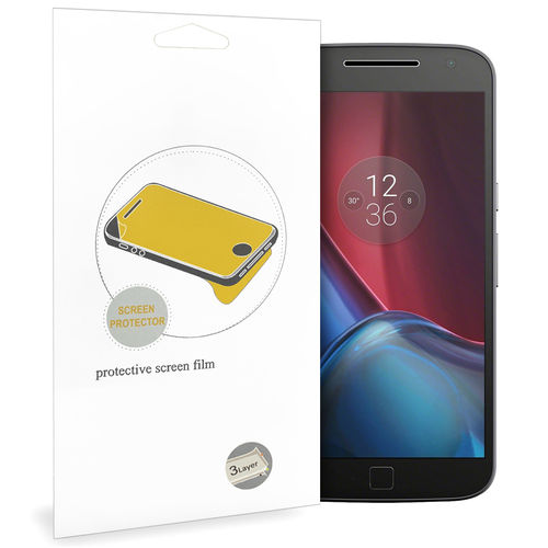 (2-Pack) Clear Film Screen Protector for Motorola Moto G4 Plus