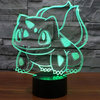3D Pokemon Bulbasaur LED Desk Lamp / Night Light / Touch Switch