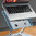 Ergonomic Aluminium Laptop Stand / Cooling Fan / Adjustable Height / 360 Rotation - Silver