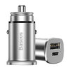 Baseus (30W) QC4+ / PPS / USB-PD Type-C Fast Car Charger for Phone / Tablet - Silver