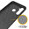 Flexi Slim Carbon Fibre Case for realme 5 - Brushed Black