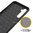 Flexi Slim Carbon Fibre Case for realme XT - Brushed Black