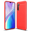 Flexi Slim Carbon Fibre Case for realme XT - Brushed Red